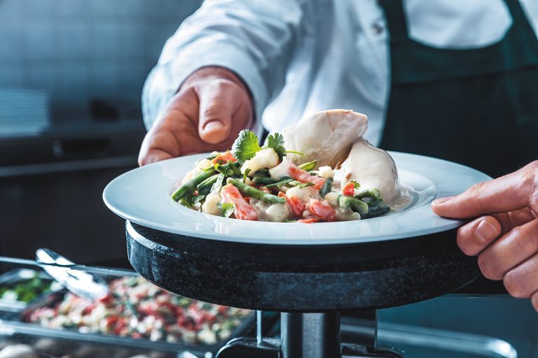 Blanquette de légumes aux senteurs thaï et volaille de Bresse