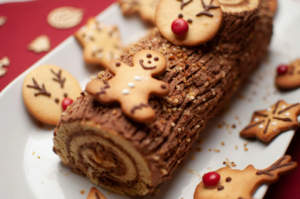 buche de noel cantine scolaire